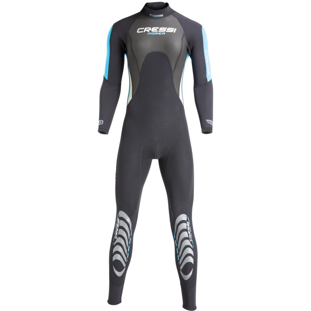 - MOREA LADY MONOPIECE WETSUIT BLACK/TURQUOISE 3mm L/4