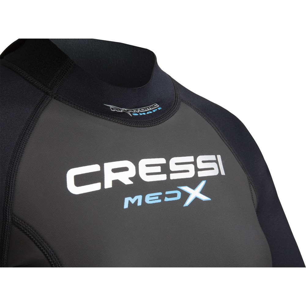 - MED X LADY SHORTY WETSUIT BLACK/LIGHT BLUE/GREY 2.5mm 2XL/6