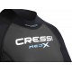 - MED X LADY SHORTY WETSUIT BLACK/LIGHT BLUE/GREY 2.5mm 2XL/6