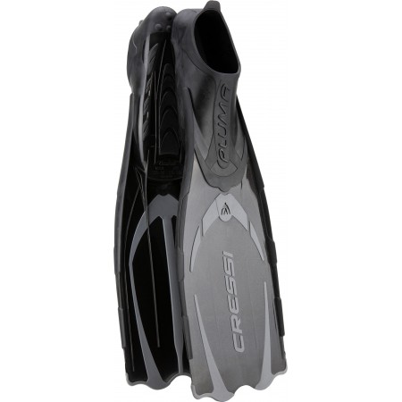 PLUMA FINS BLACK/SILVER 37/38 (4/5)