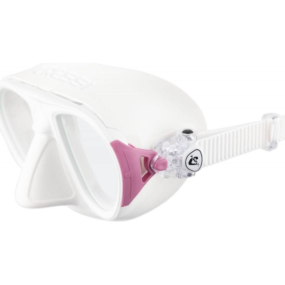 - CALIBRO MASK SIL WHITE/FRAME PINK
