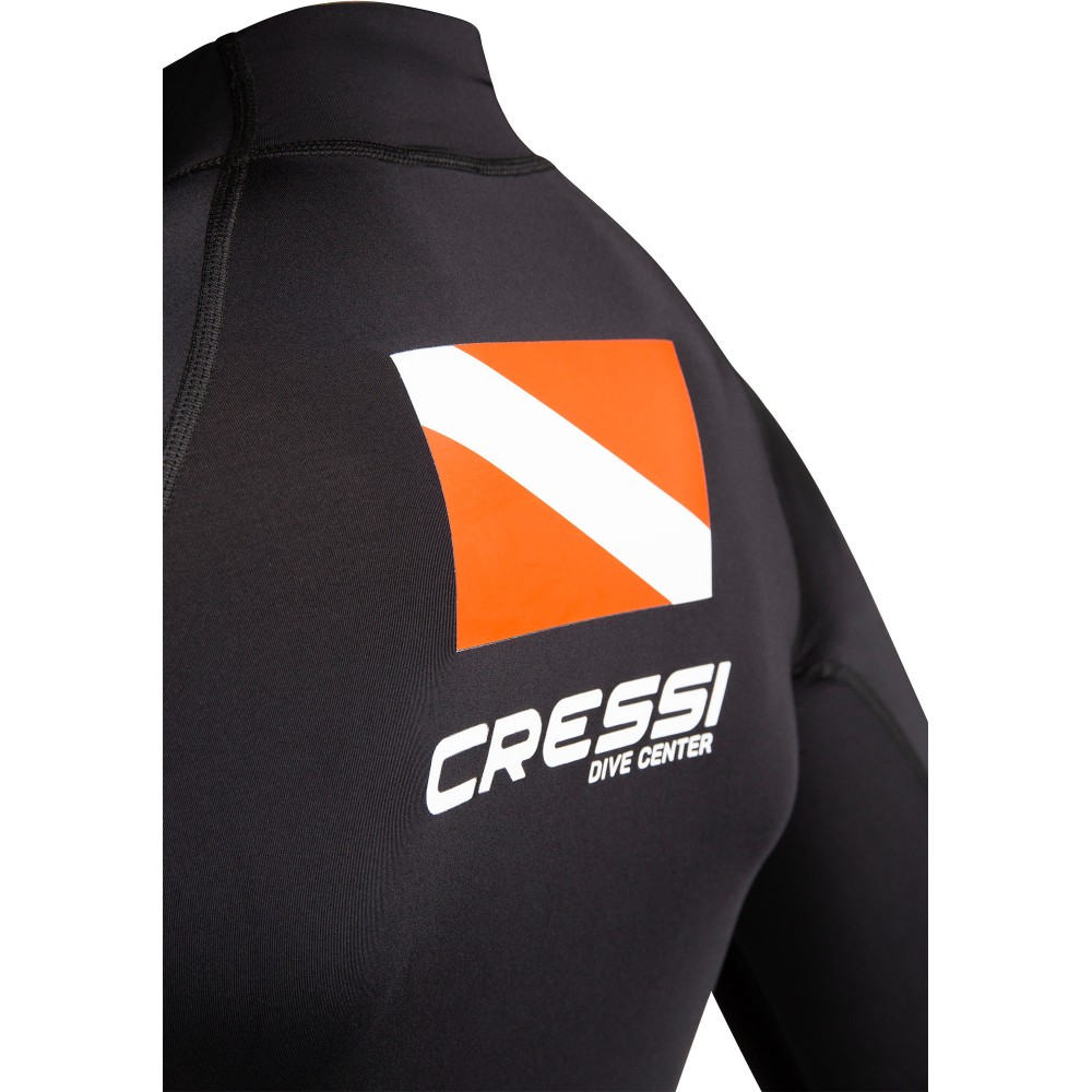 - DIVE CENTER MAN RASH GUARD LONG/SL BLACK L/4 (52)