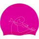 - EDDIE SWIM CAP PINK/WHITE