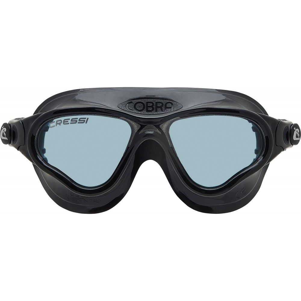 - COBRA XP GOGGLES BLACK/BLACK SMOKED LENS