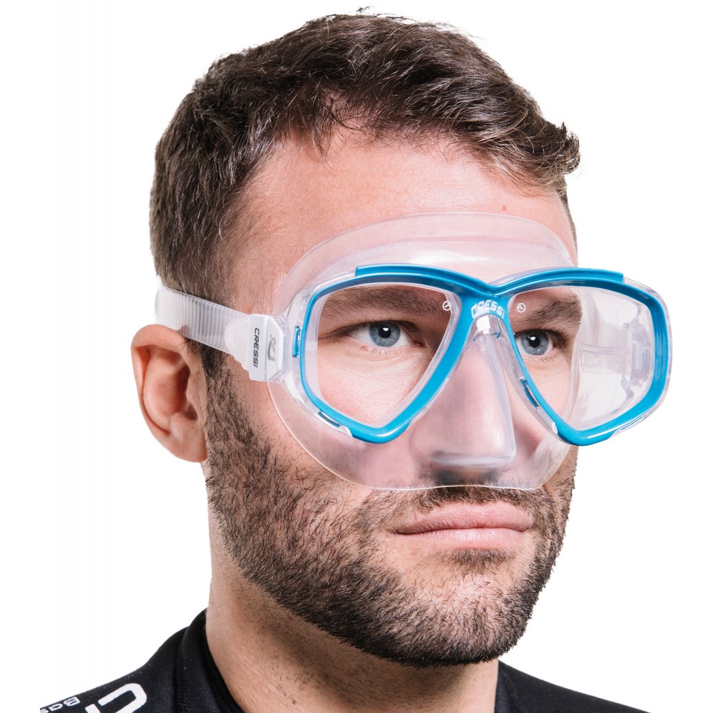 - PERLA MASK CLEAR/BLUE