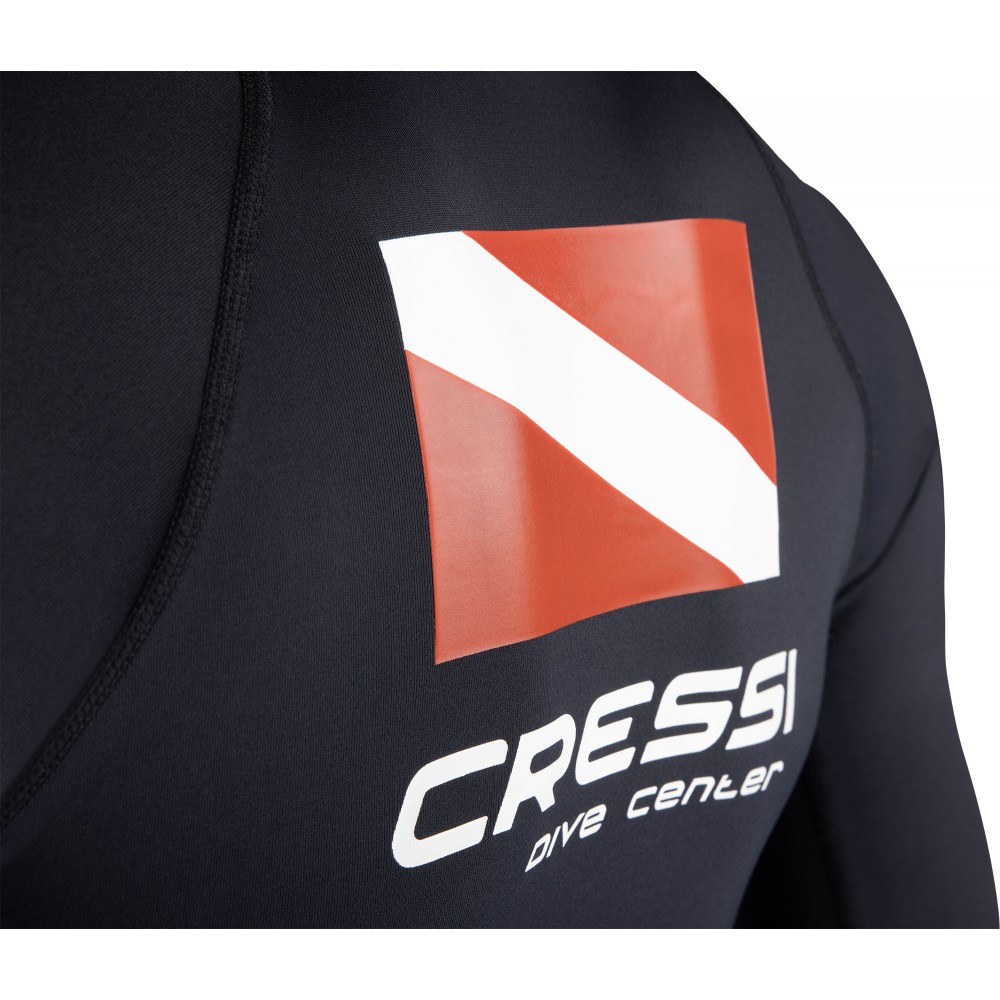 - DIVE CENTER LADY RASH GUARD LONG/SL BLACK XS/1 (36)