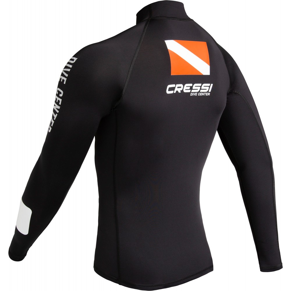 - DIVE CENTER MAN RASH GUARD LONG/SL BLACK L/4 (52)