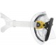 - BIG EYES EVOLUTION MASK SIL CLEAR/FRAME YELLOW