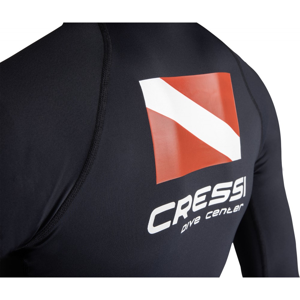 - DIVE CENTER LADY RASH GUARD LONG/SL BLACK XS/1 (36)