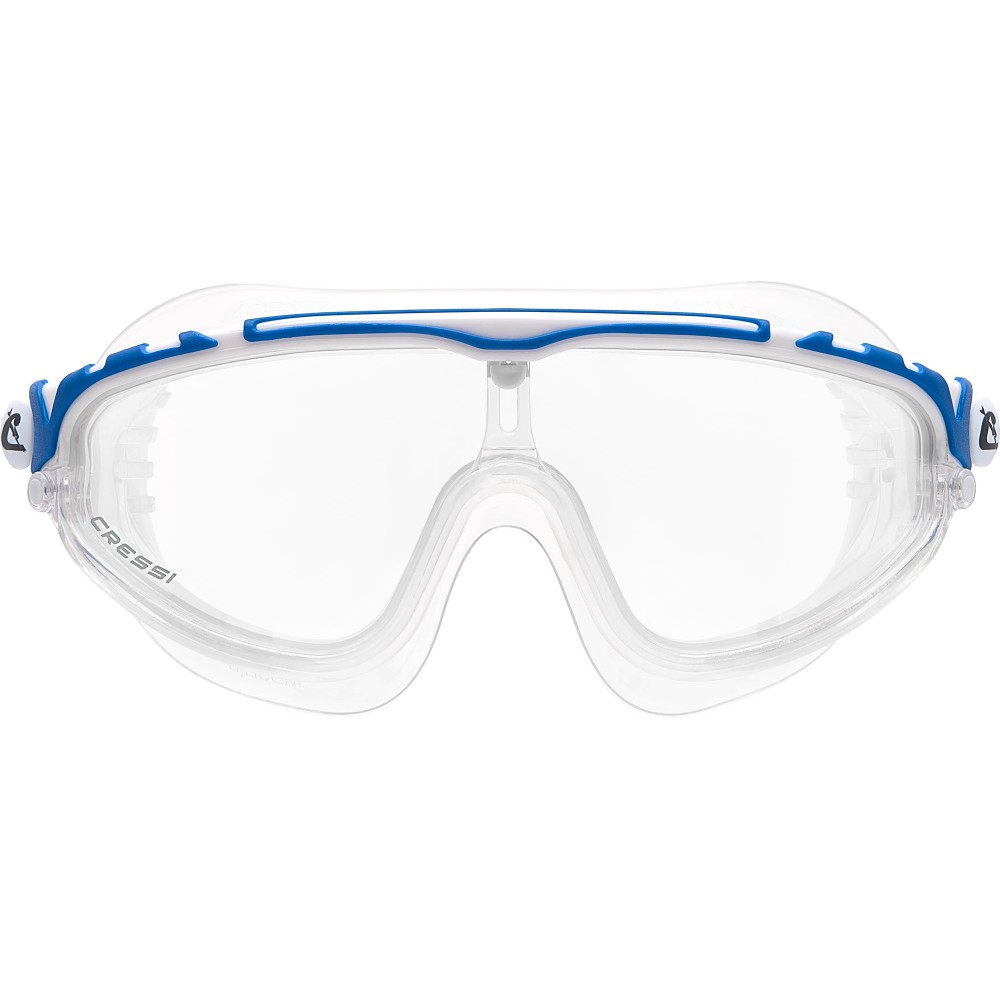 - SKYLIGHT GOGGLES SIL CLEAR/FRAME WHITE BLUE