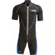 - LIDO MAN SHORTY WETSUIT BLACK/BLUE 2mm M/3