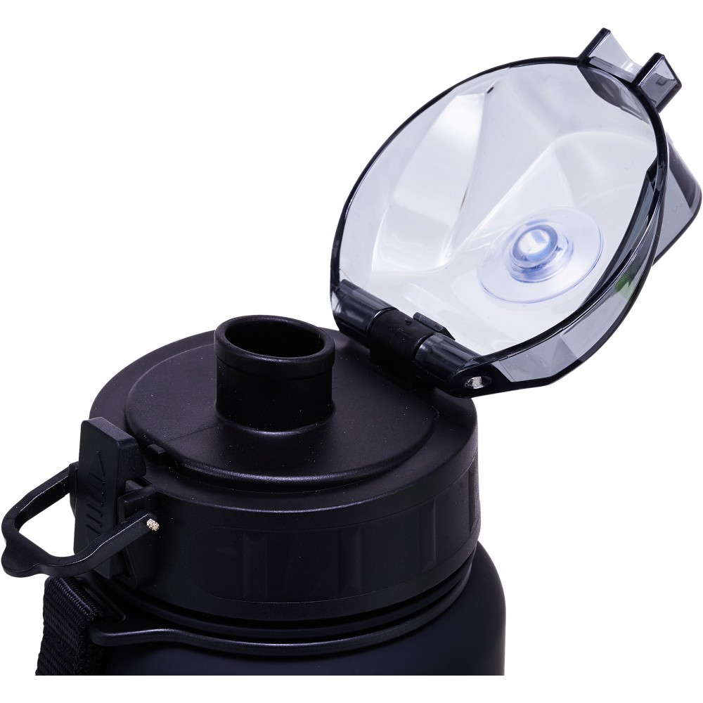 - H2O FROSTED WATER BOTTLE 600 ml BLACK