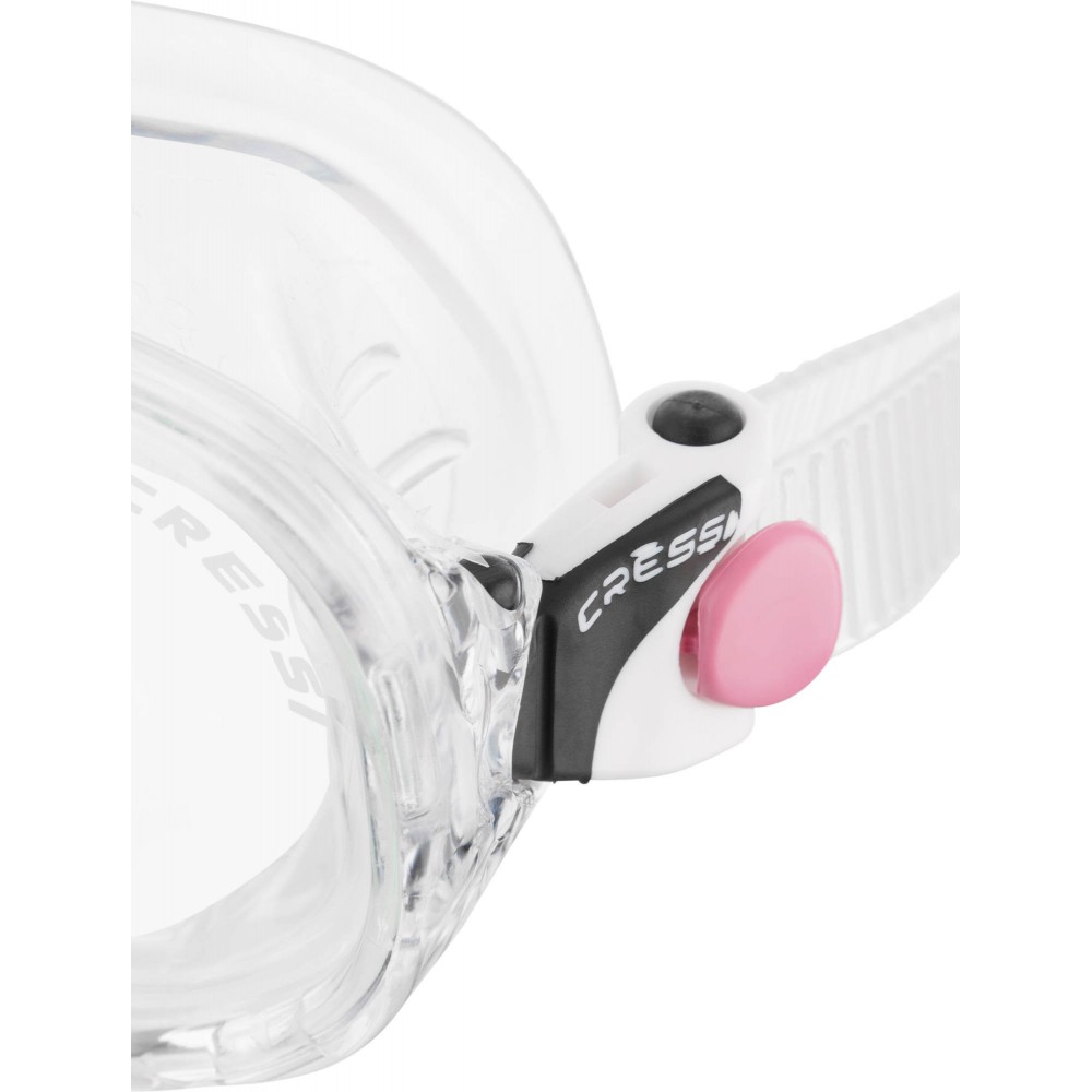 - MAREA JR MASK SIL CLEAR PINK