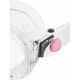- MAREA JR MASK SIL CLEAR PINK