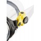 - BIG EYES EVOLUTION MASK SIL CLEAR/FRAME YELLOW