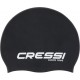 - EDDIE SWIM CAP BLACK/WHITE