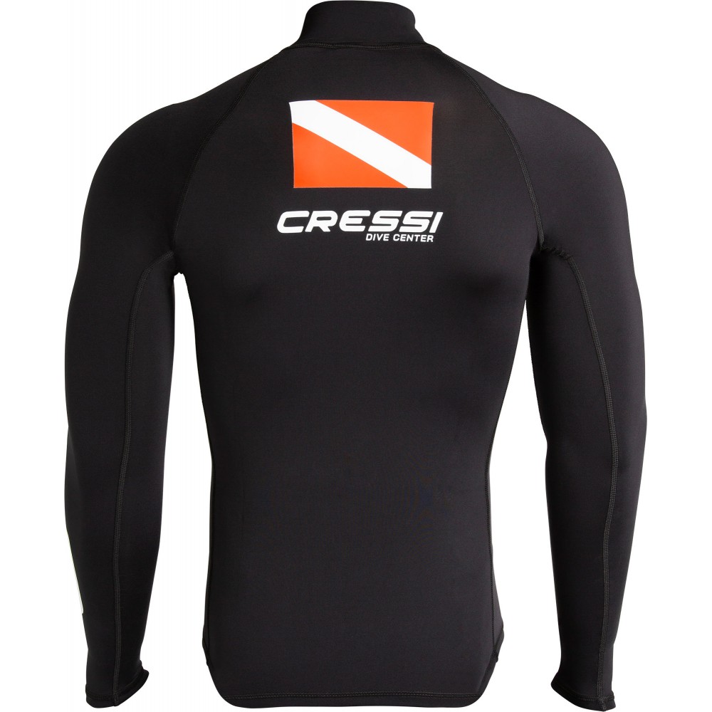 - DIVE CENTER MAN RASH GUARD LONG/SL BLACK L/4 (52)