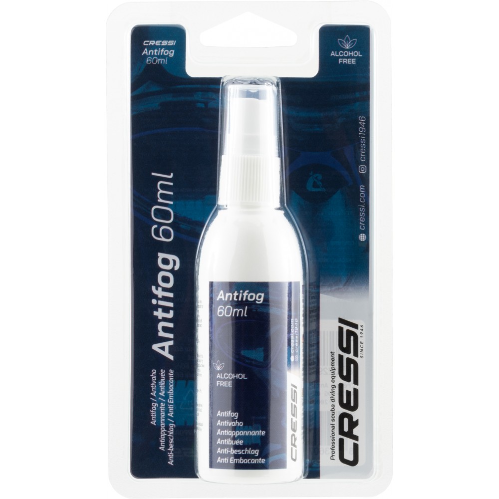 - ANTI-FOG 0% ALCOHOL SOLUTION 60ml
