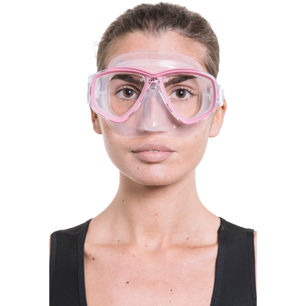 - PERLA MASK CLEAR/PINK