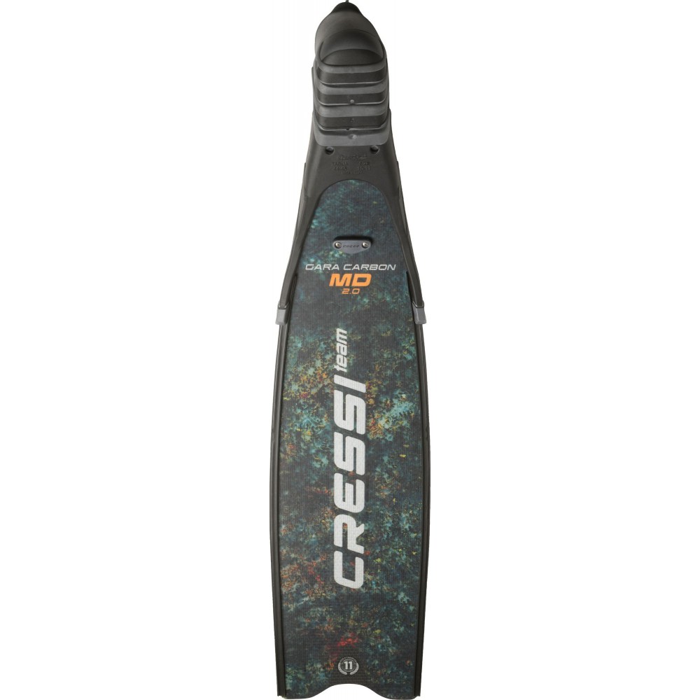 - GARA TURBO CARBON FINS MD GREEN CAMOU 42/43