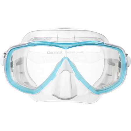ESTRELLA MASK CLEAR/AQUAMARINE