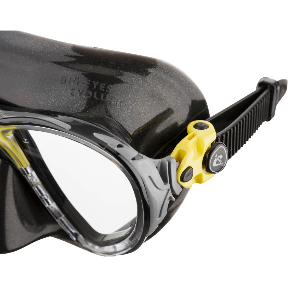 - BIG EYES EVOLUTION MASK SIL DARK YELLOW