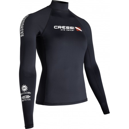 DIVE CENTER LADY RASH GUARD LONG/SL BLACK XS/1 (36)