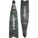 - GARA TURBO CARBON FINS MD GREEN CAMOU 42/43