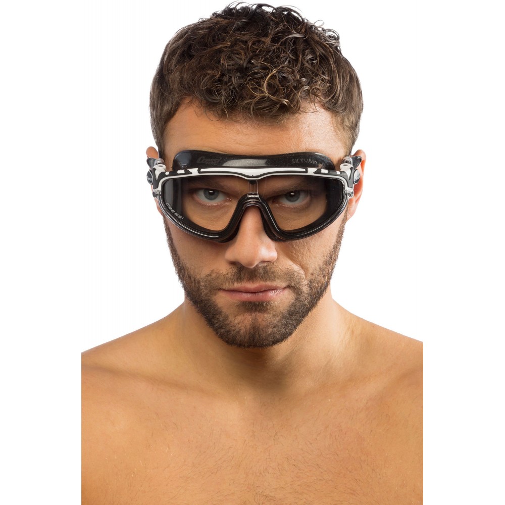 - SKYLIGHT GOGGLES SIL BLACK/FRAME WHITE BLACK
