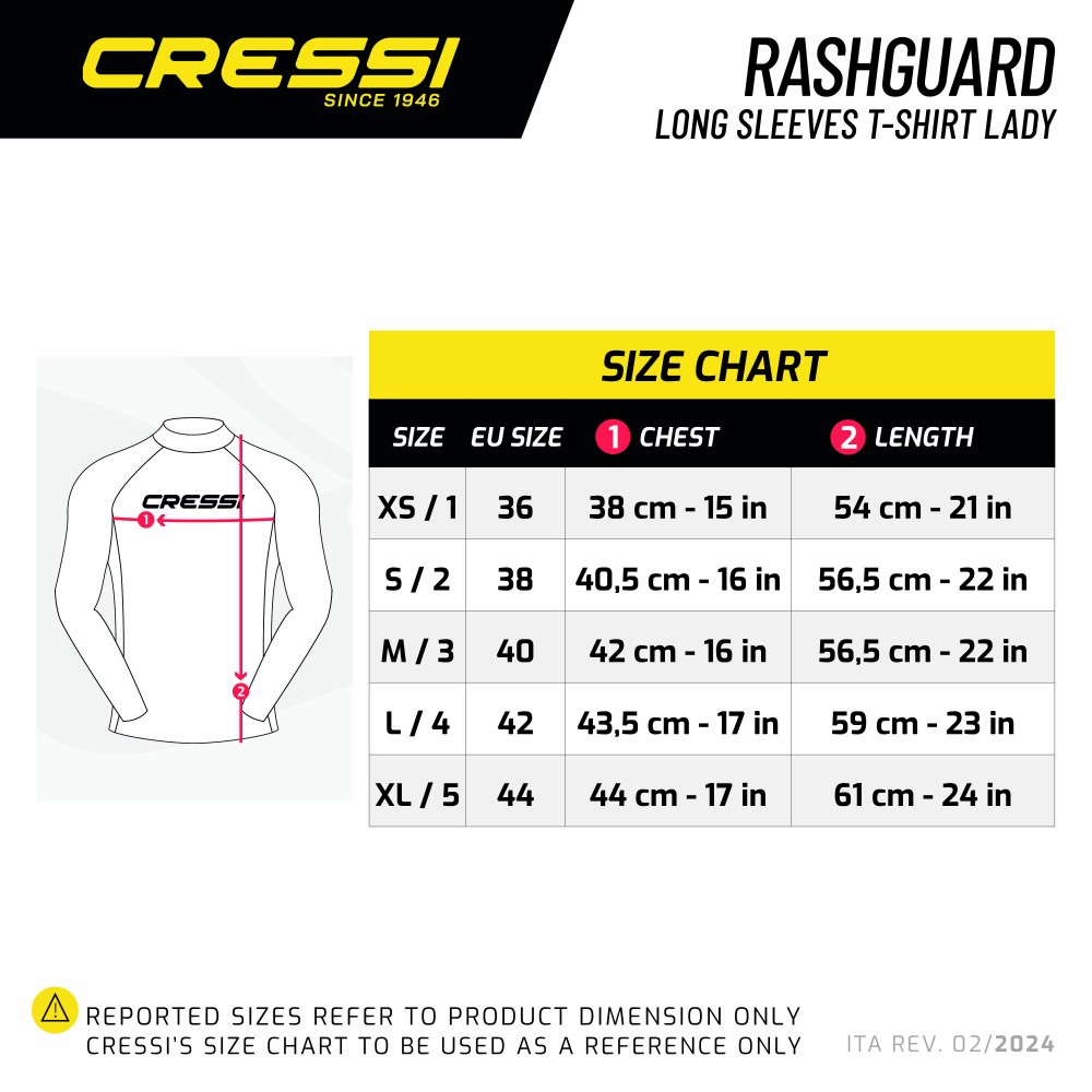 - RASH GUARD LADY LONG/SL BLUE M/3 (40)
