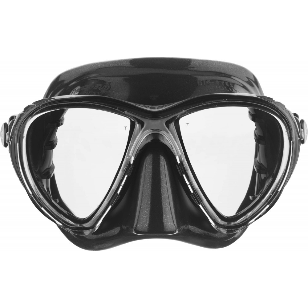- BIG EYES EVOLUTION MASK BLACK/BLACK SPECTRA MIR. LENSES SILV