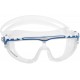 - SKYLIGHT GOGGLES SIL CLEAR/FRAME WHITE BLUE