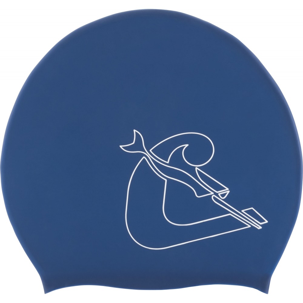 - LOIRA LONG HAIR SWIM CAP BLUE/WHITE L