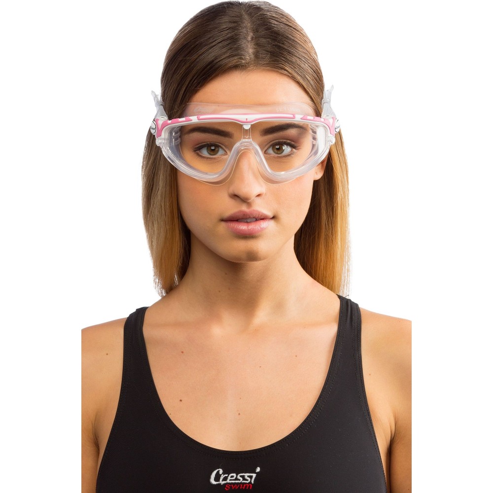 - SKYLIGHT GOGGLES SIL CLEAR/FRAME WHITE PINK