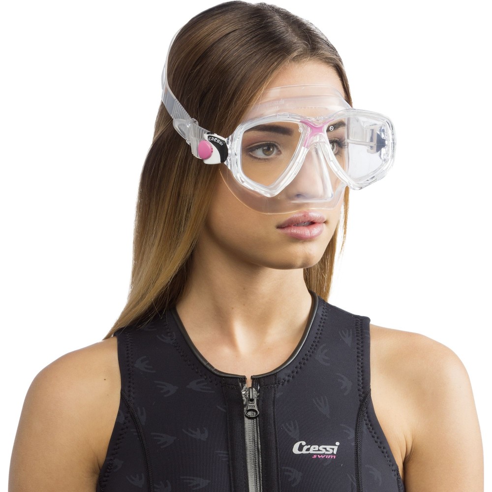 - MAREA MASK SIL CLEAR PINK