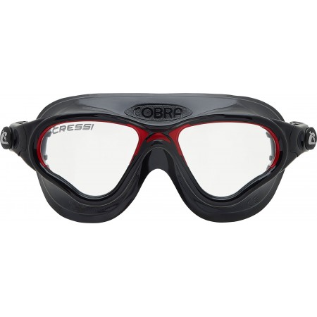 COBRA XP GOGGLES BLACK/BLACK/RED