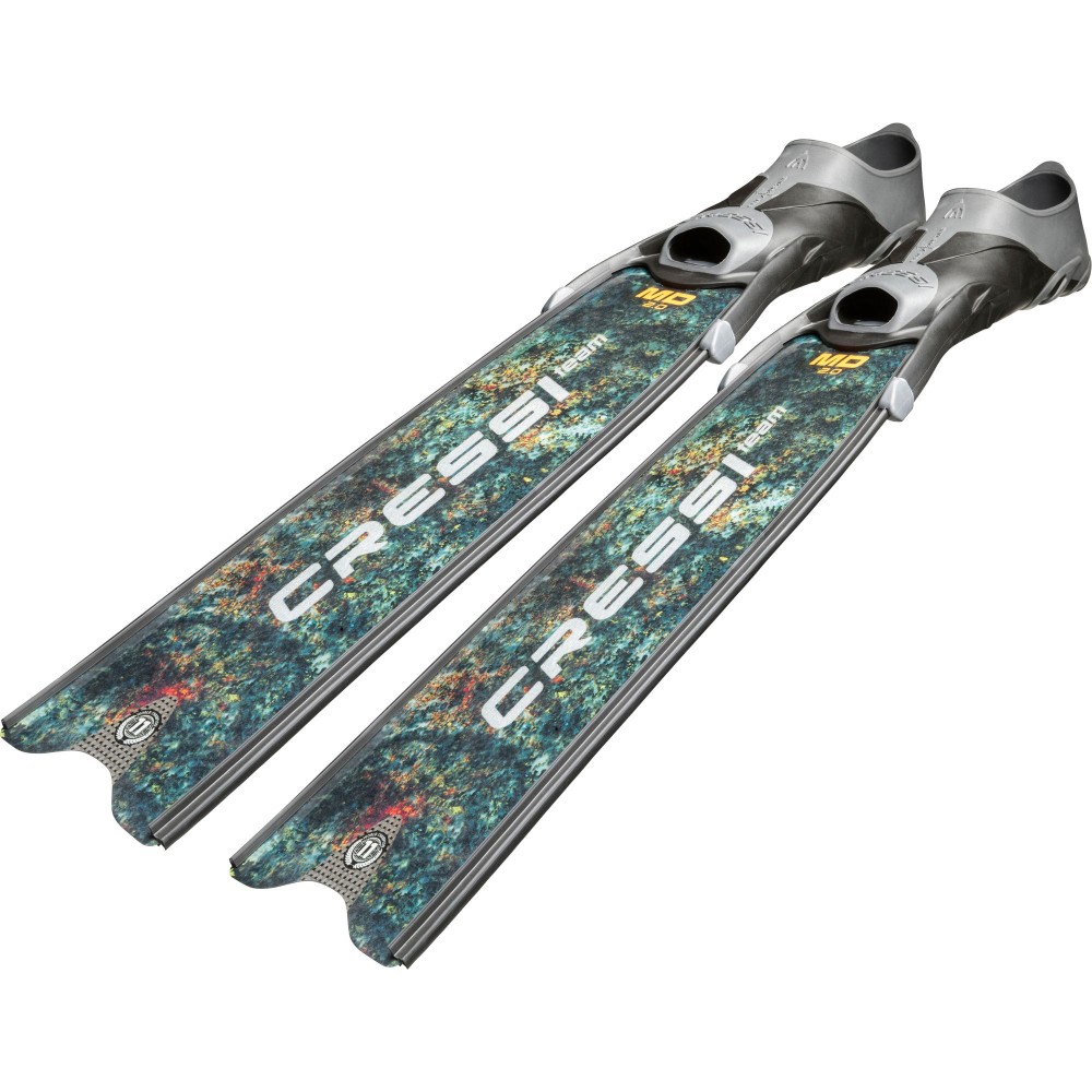 - GARA TURBO CARBON FINS MD GREEN CAMOU 42/43