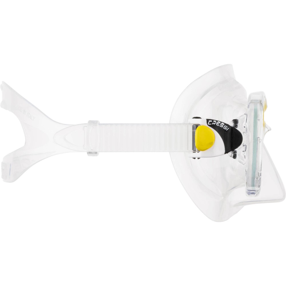 - MAREA MASK SIL CLEAR/YELLOW