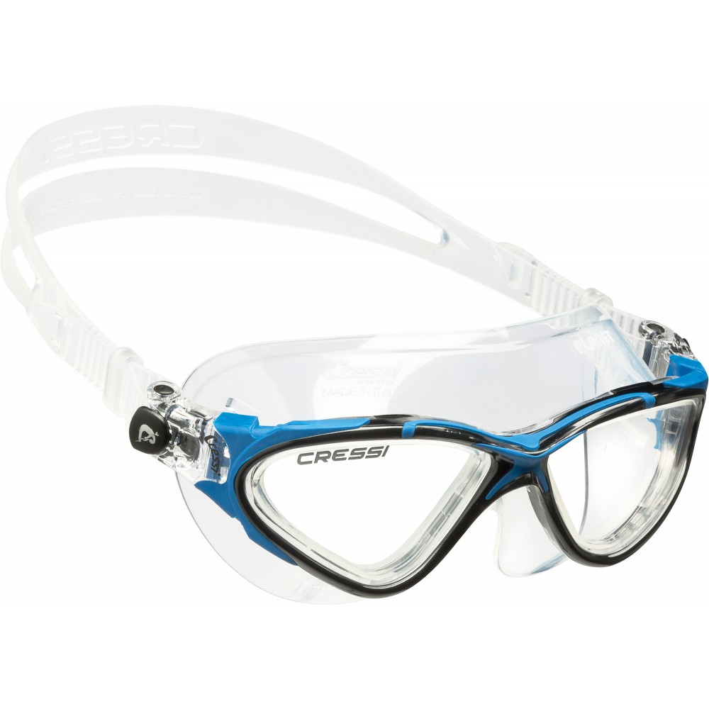 - PLANET GOGGLES SIL CLEAR/FRAME BLUE BLACK