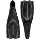 - PLUMA FINS BLACK/SILVER 39/40 (5.5/6.5)