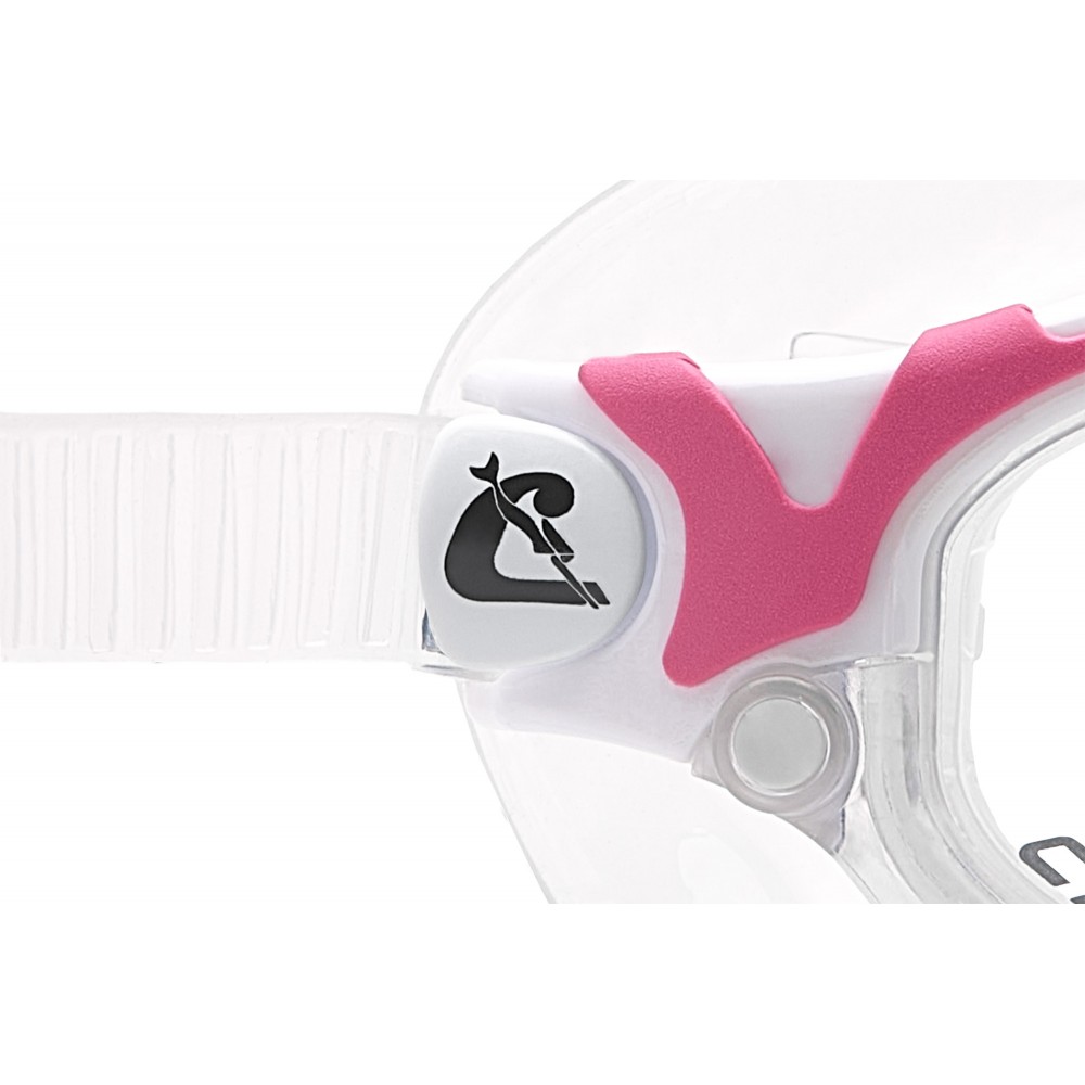 - SKYLIGHT GOGGLES SIL CLEAR/FRAME WHITE PINK