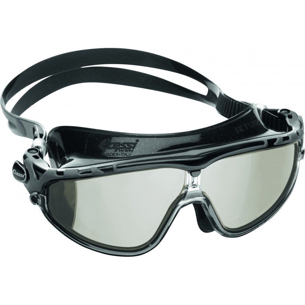 - SKYLIGHT GOGGLES SIL BLACK/FRAME BLACK GREY MIRRORED LENS