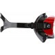 - SIRENA MASK SIL BLACK/FRAME RED