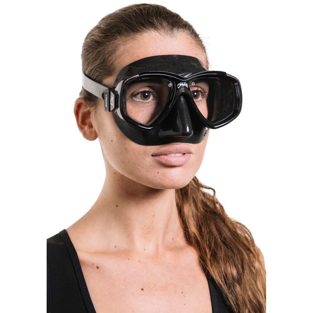 - PERLA MASK SIL BLACK/FRAME BLACK