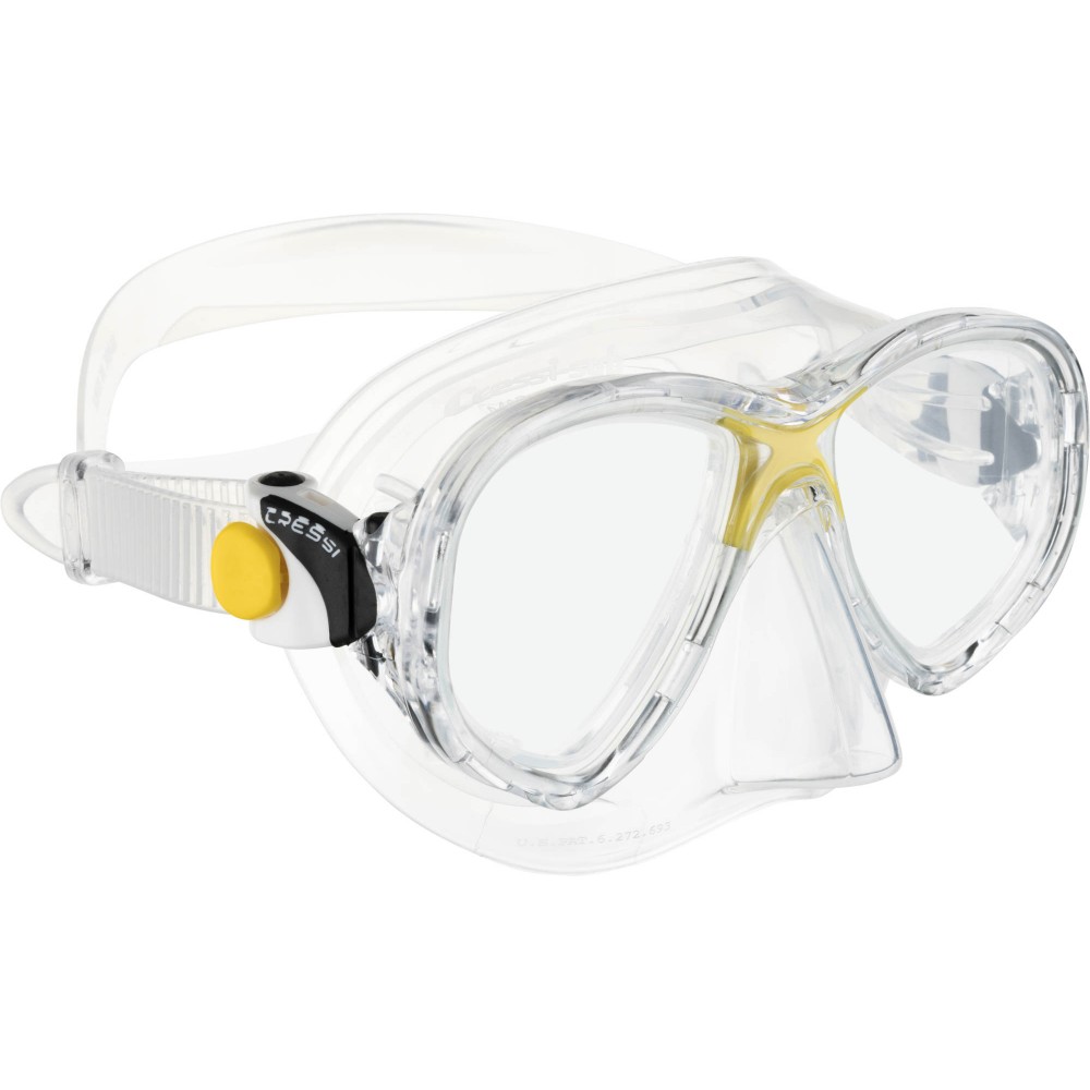- MAREA JR MASK SIL CLEAR YELLOW