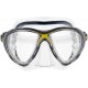 - BIG EYES EVOLUTION MASK SIL CLEAR/FRAME YELLOW