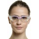- FLASH COMPACT GOGGLES CLEAR/CLEAR LILAC