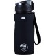 - H2O FROSTED WATER BOTTLE 600 ml BLACK