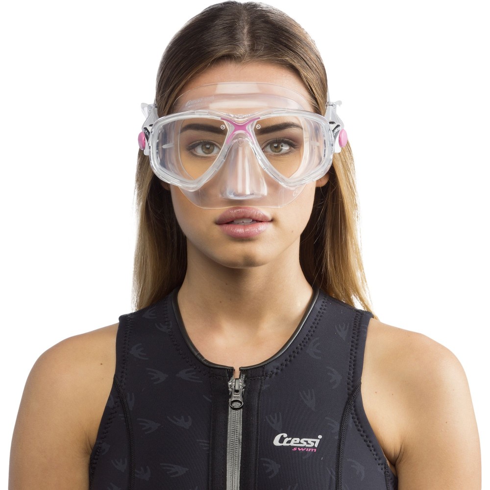 - MAREA MASK SIL CLEAR PINK