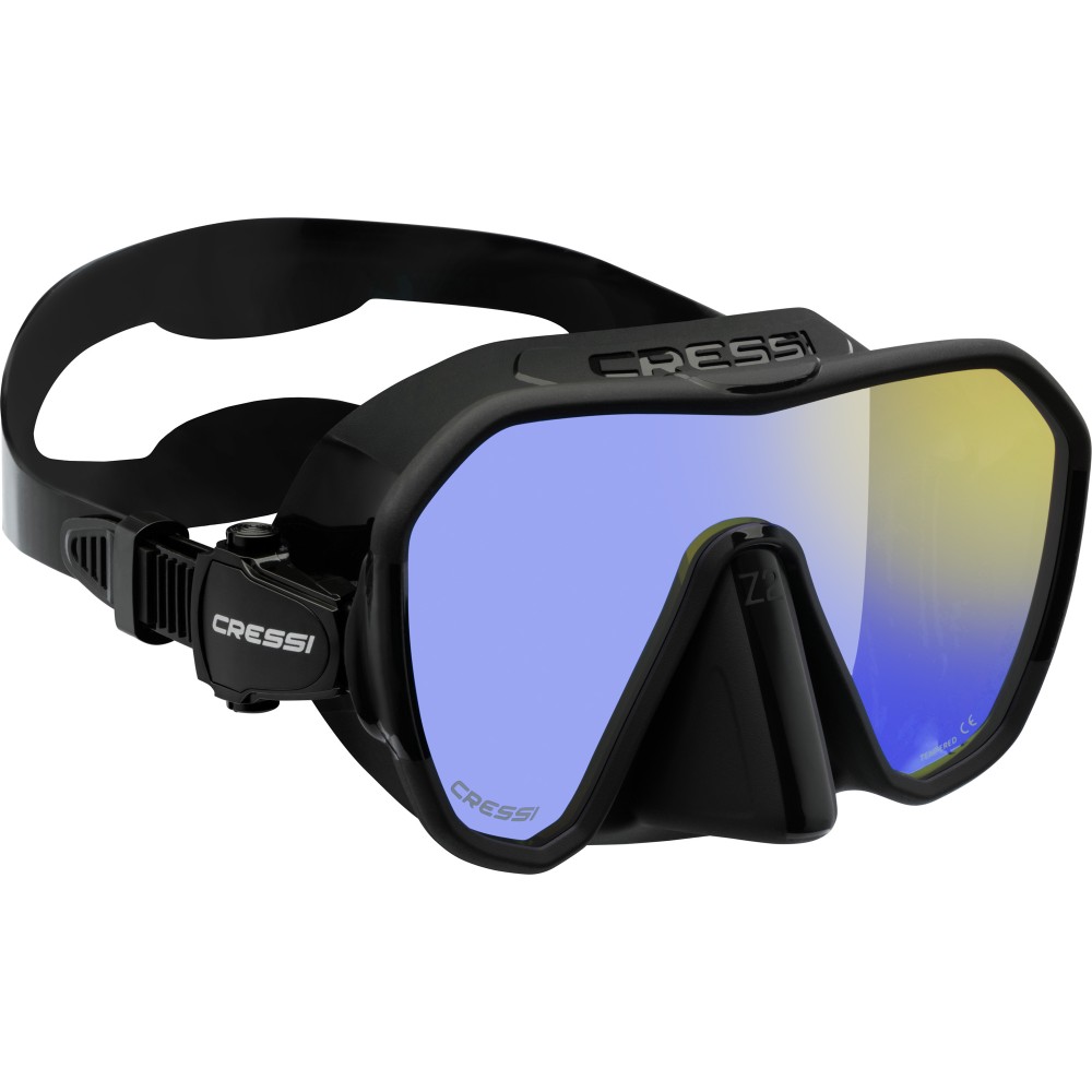 - Z2 MASK BLACK/BLACK 380 UV YELLOW/BLUE LENSES